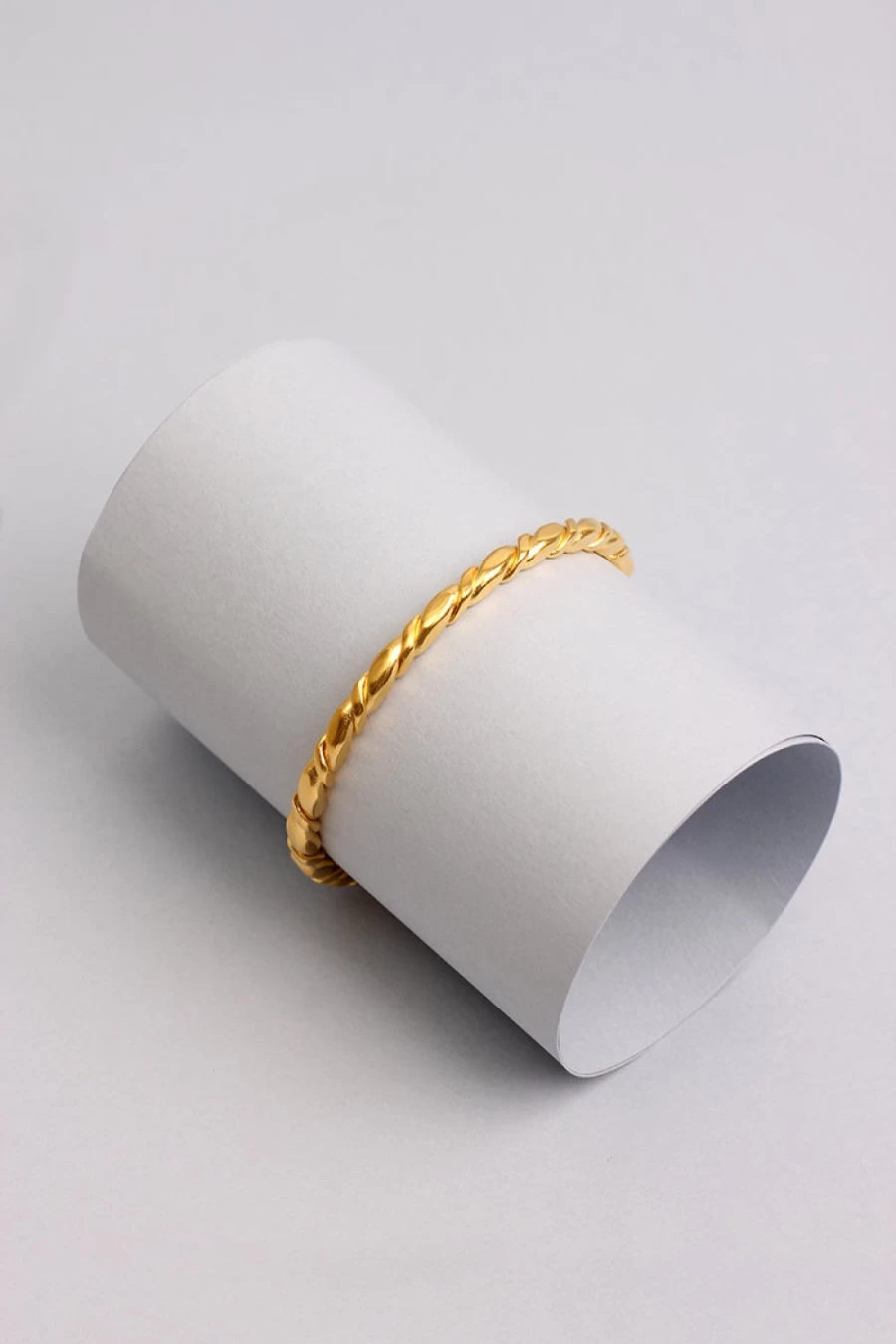 Vanina Gemelli Bangle for Women - Elegant Gold-Tone Bracelet
