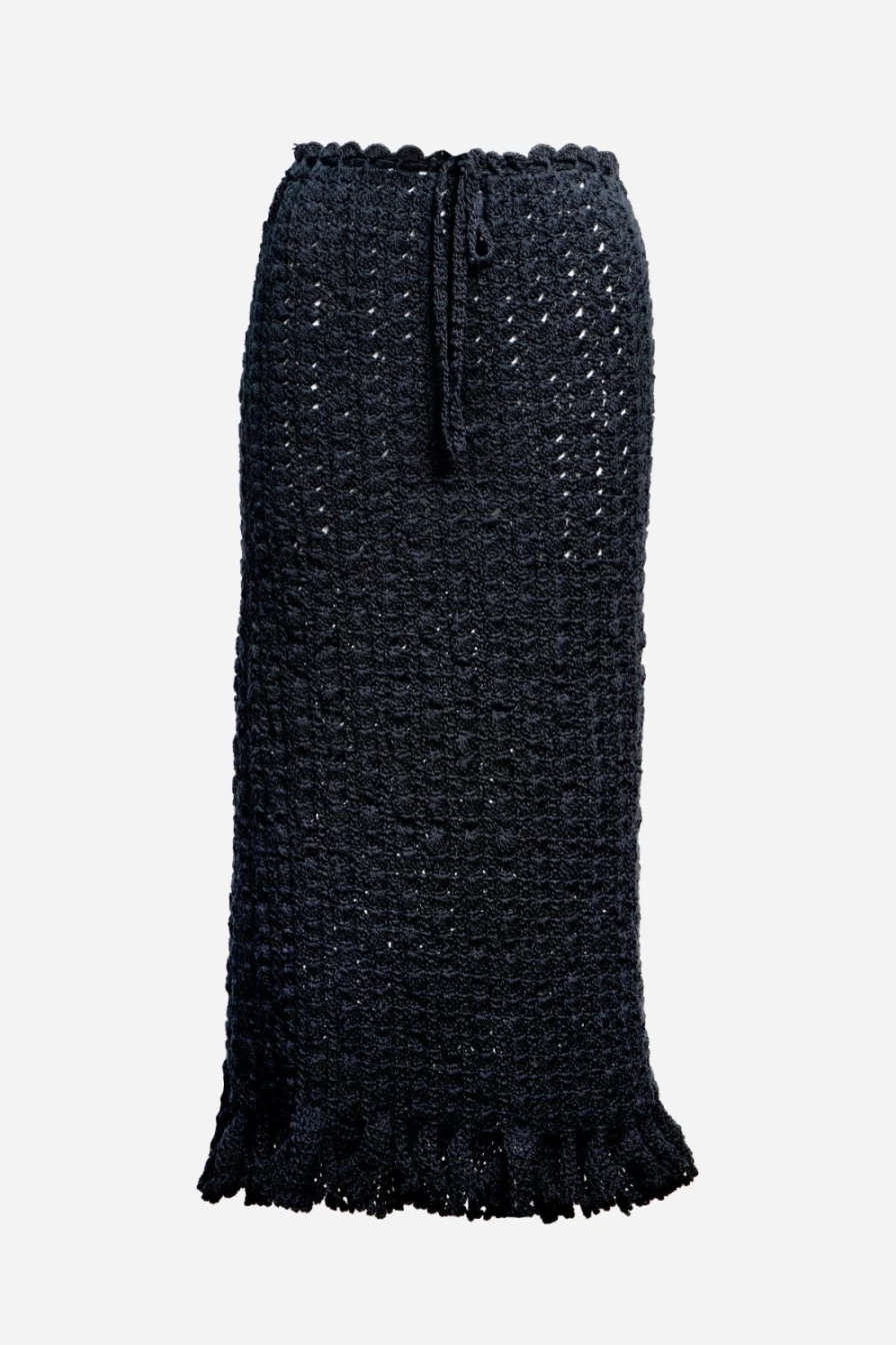 Vanina Women's Sable Skirt - Elegant High-Quality Fashion Skirt