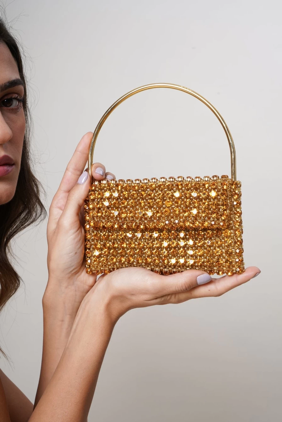 Vanina Women's Nuances Baguette Handbag - Elegant Designer Clutch for Women