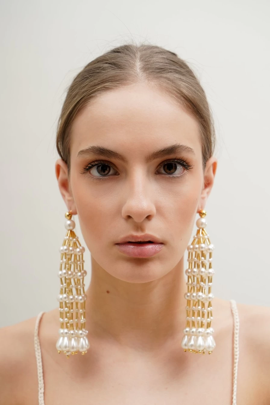 Vanina Women's Adages Earrings | Elegant Handcrafted Jewelry