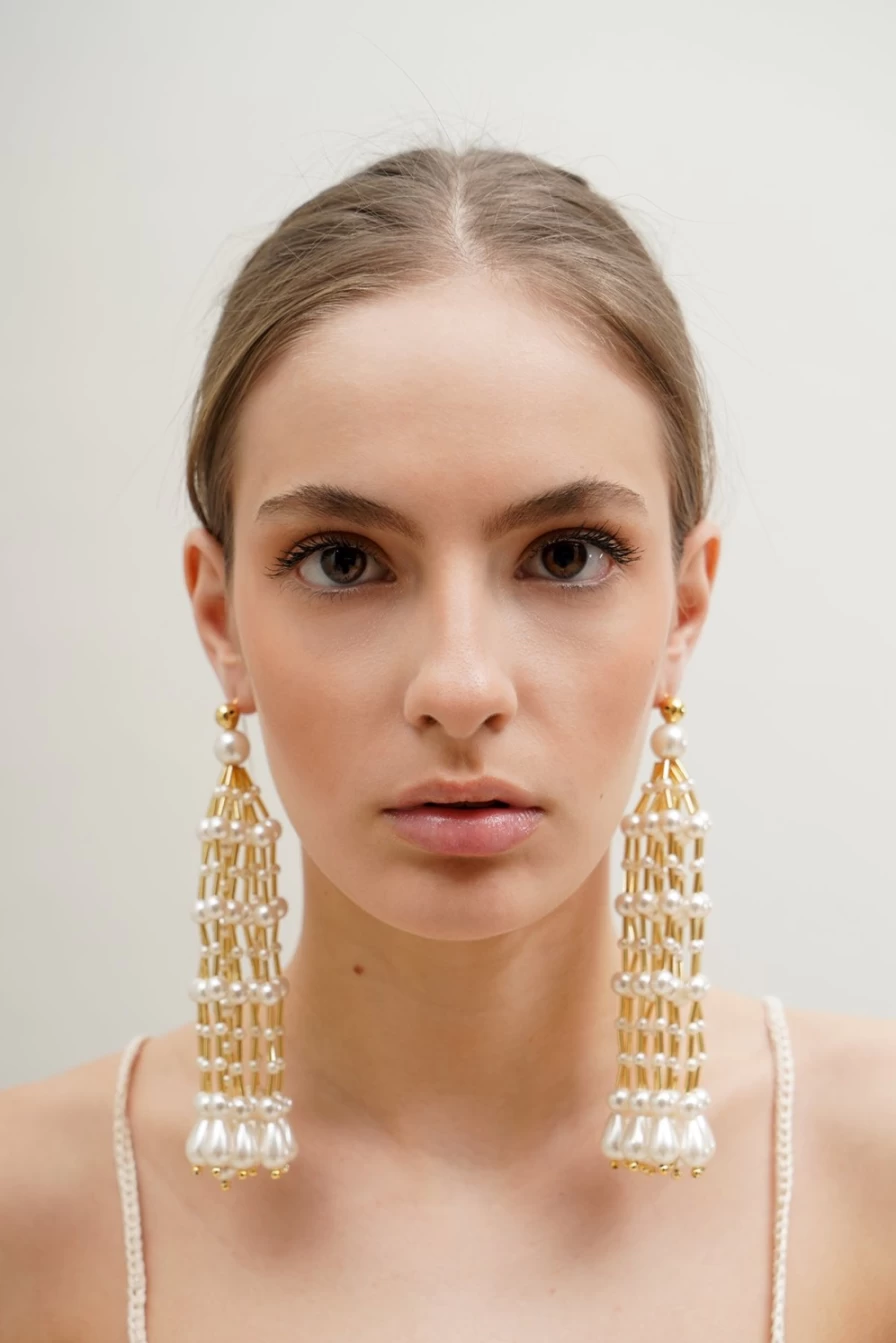 Vanina Women's Adages Earrings | Elegant Handcrafted Jewelry